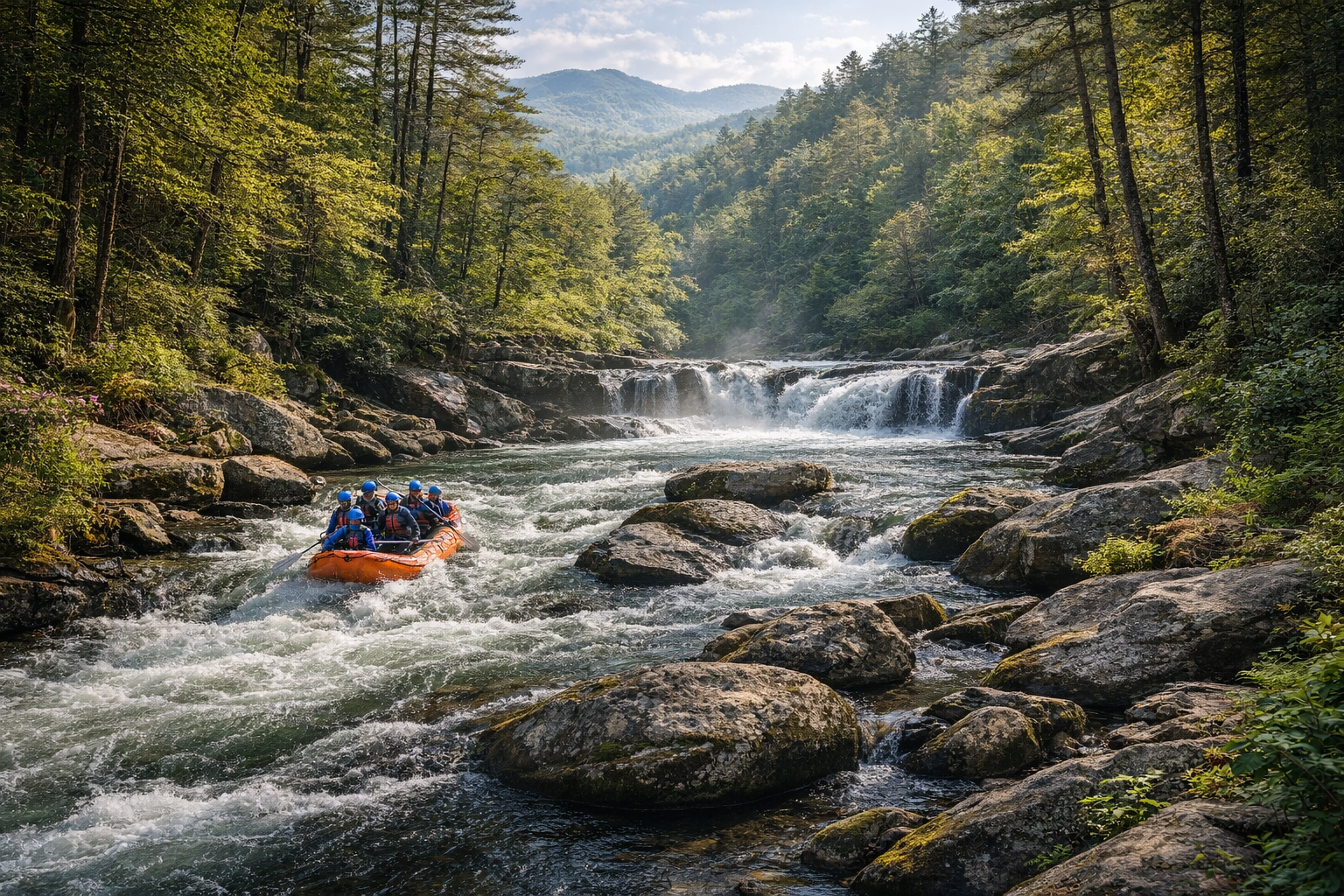 Blue Ridge area scenery