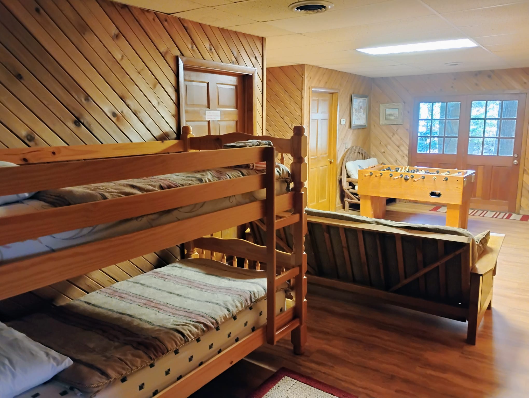 Lower level living room